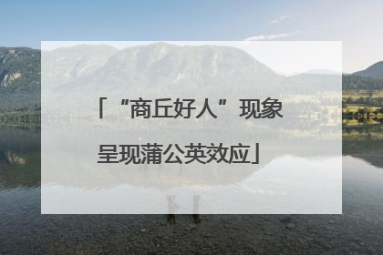 “商丘好人”现象呈现蒲公英效应